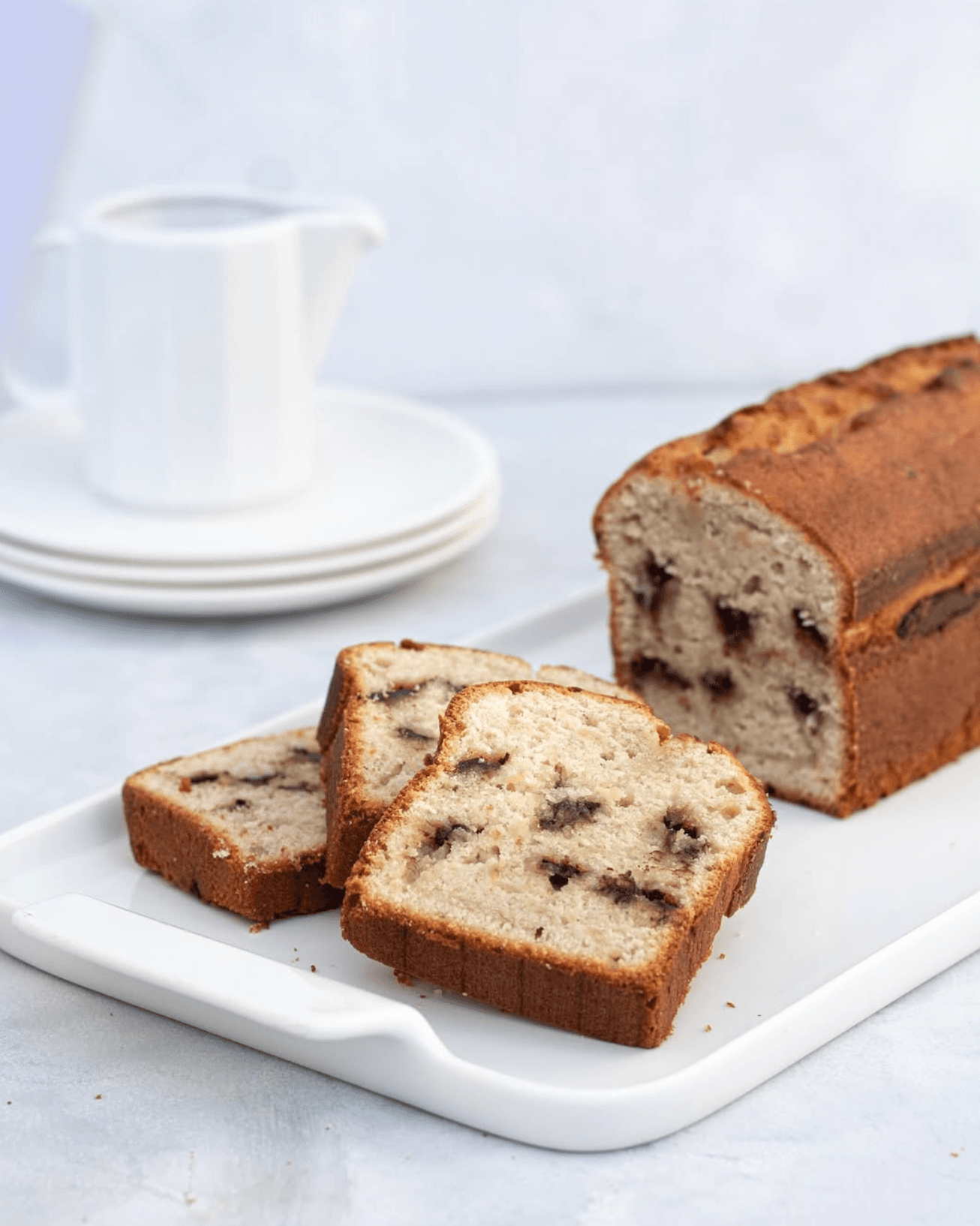 Panque de Plátano con Nutella